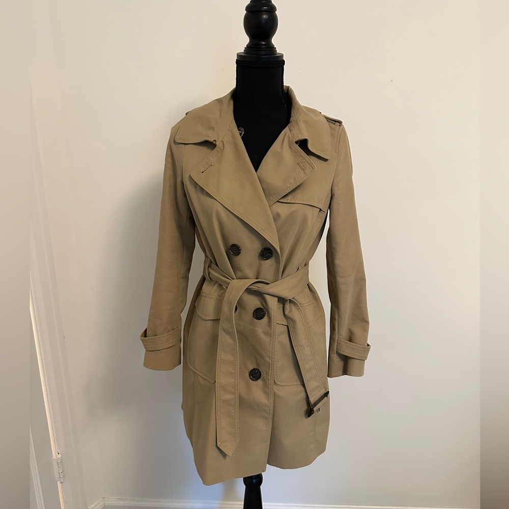 Ann Taylor LOFT Trench Coat Size 0P